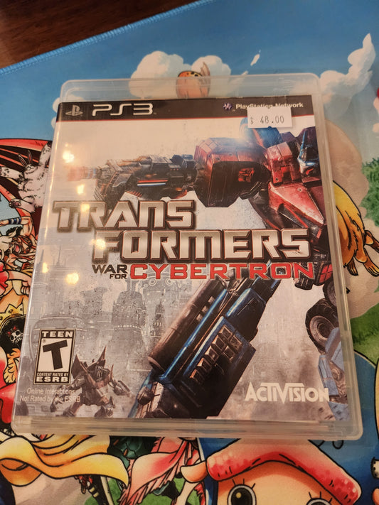 Transformers war for cybertron ps3