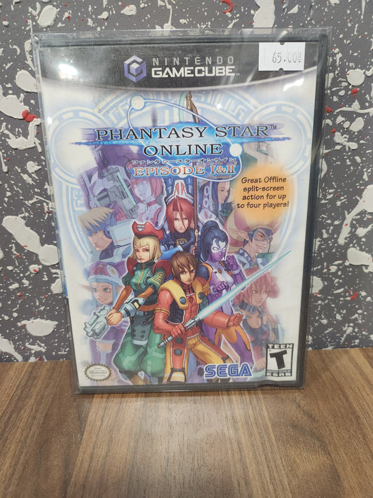 Phantasy star online episode I&II gamecube