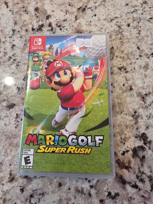 Mario golf super rush switch