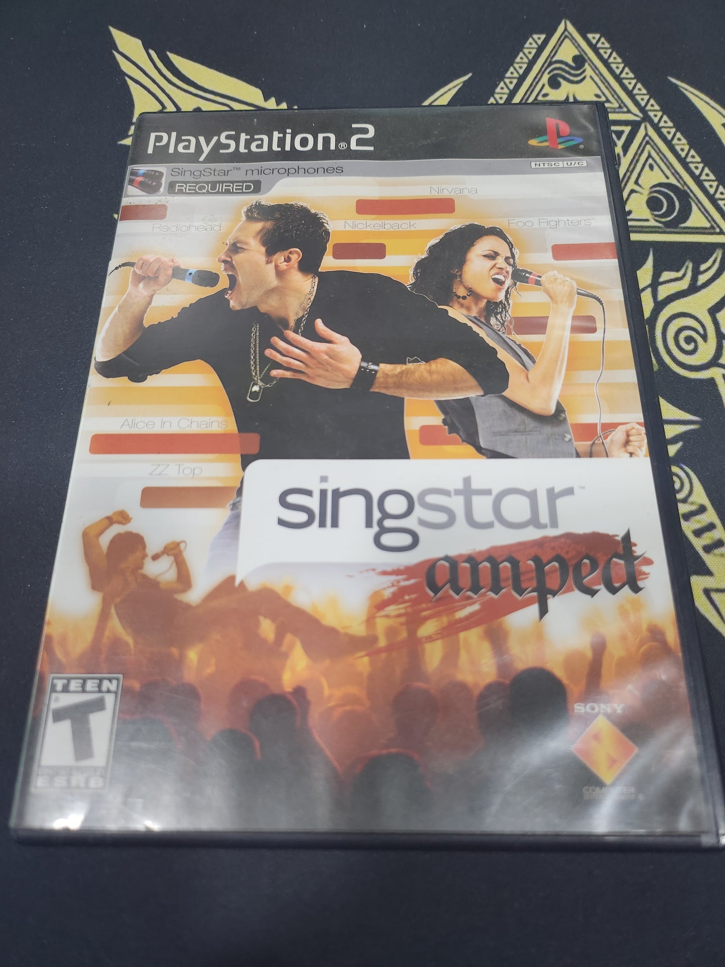 Singstar amped ps2