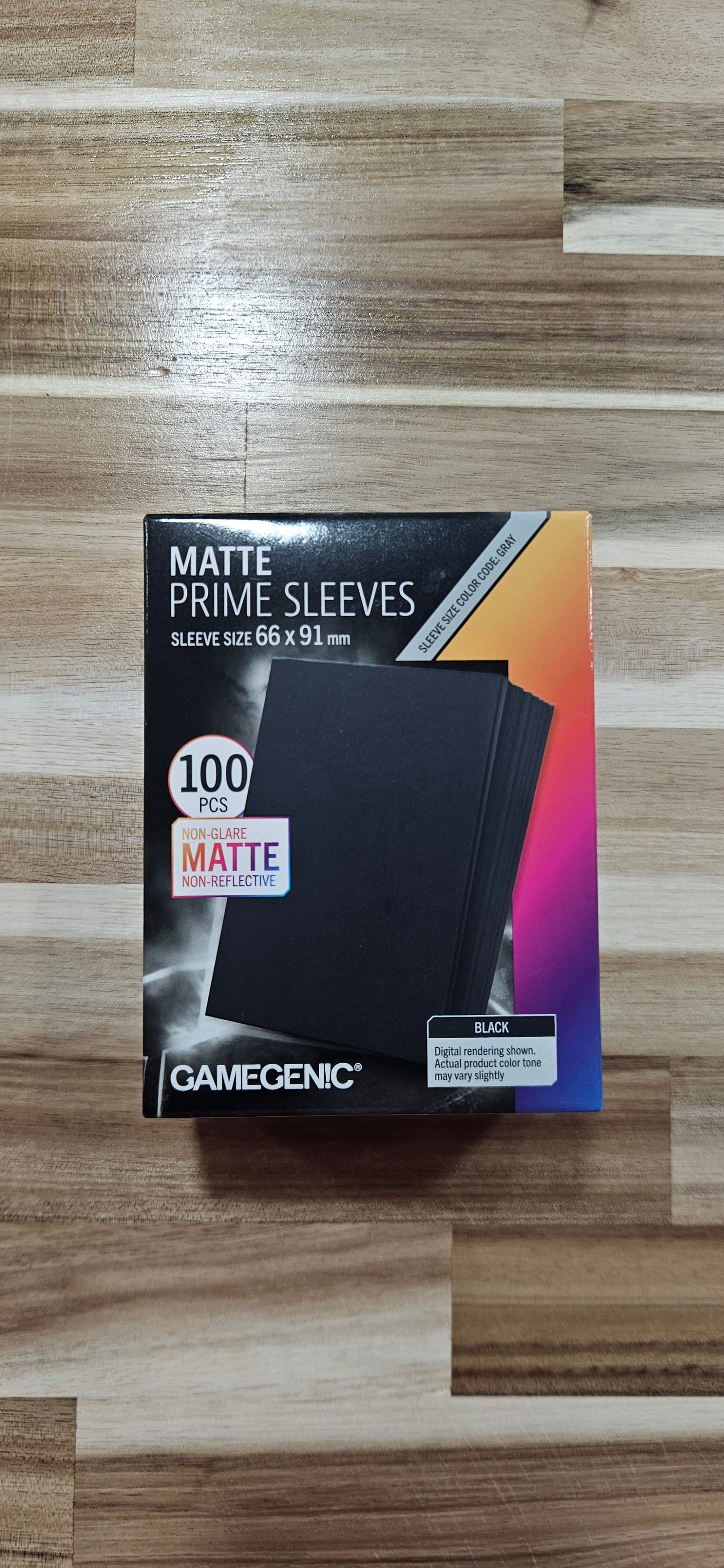 Prime Sleeves 100 CT Matte Black