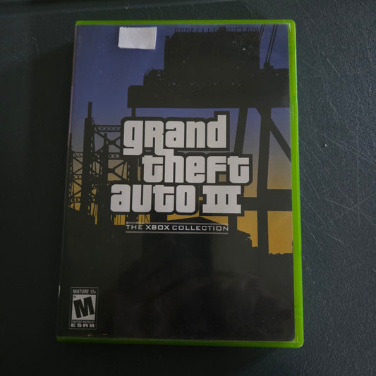 Grand theft auto 3 The Xbox Collection