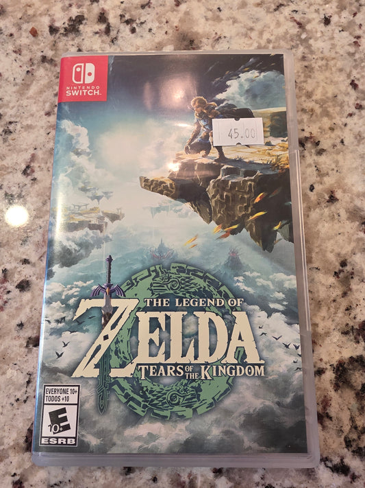 The legend of zelda tears of the kingdom switch