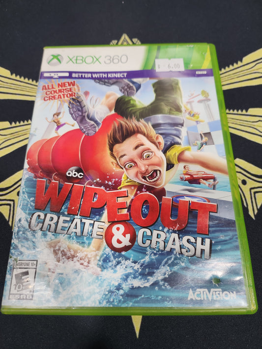 Wipeout create and crash xbox 360