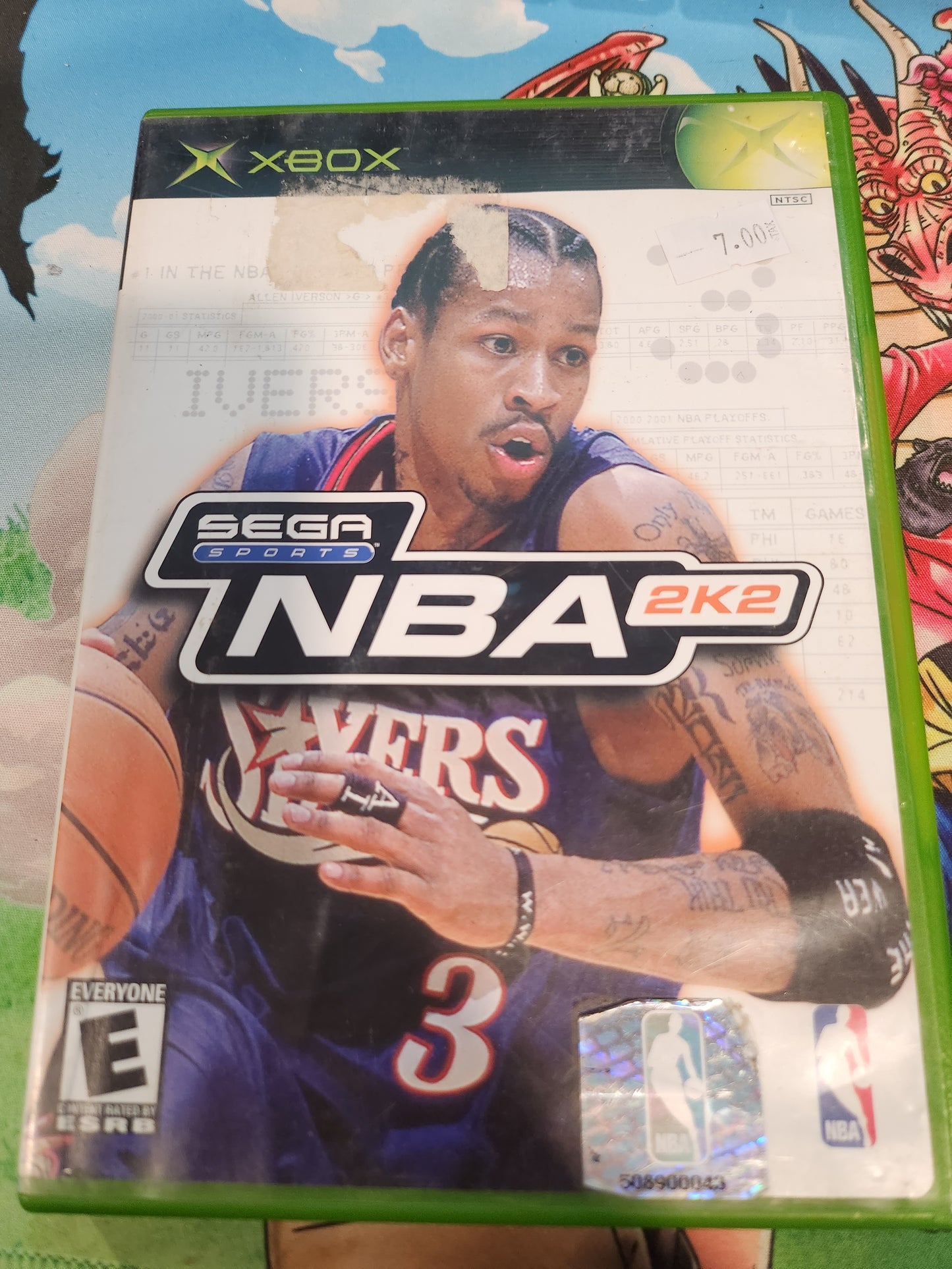 Sega sports nba 2k2 xbox