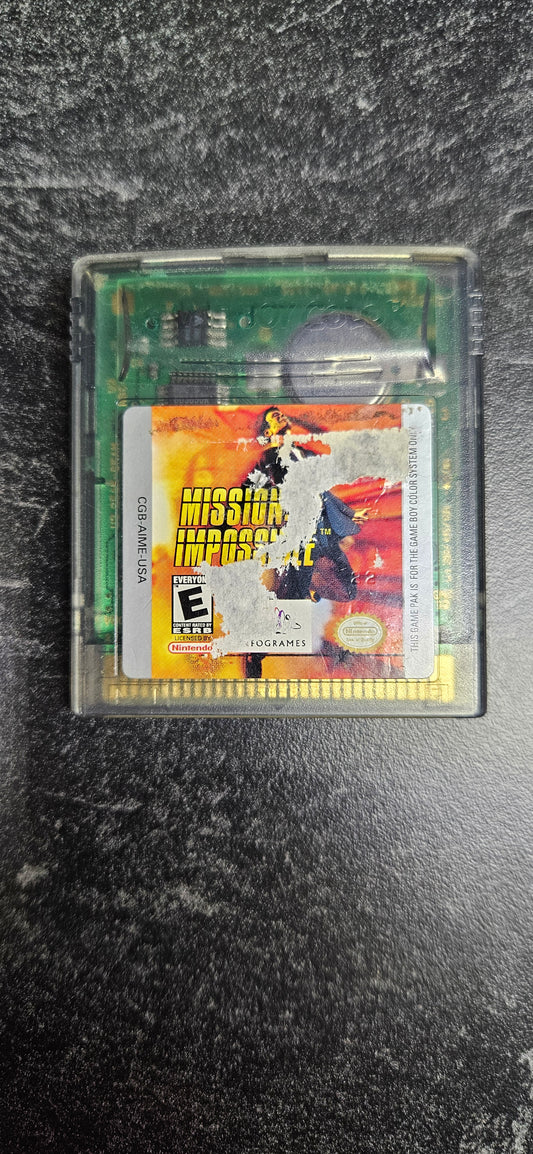 Mission Impossible GBC Cosmetic Flaws