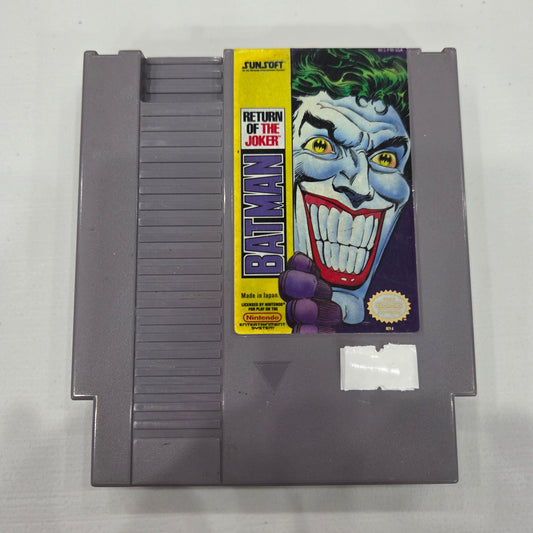 Batman return of Joker NES