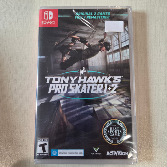 Tony Hawk's Pro skater 1 and 2