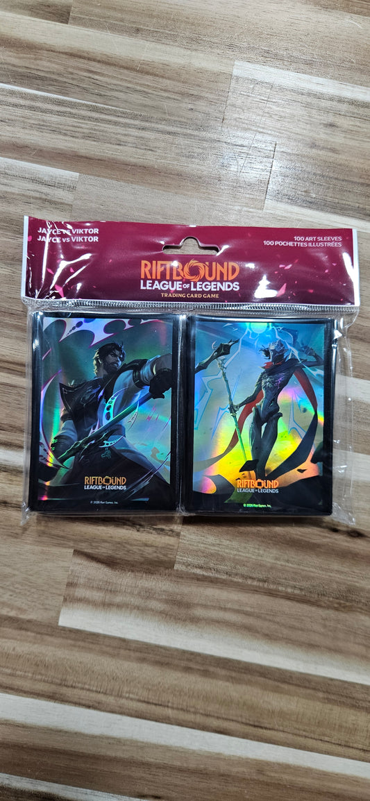 League of Legends Riftbound Sleeves Jayce vs Victor