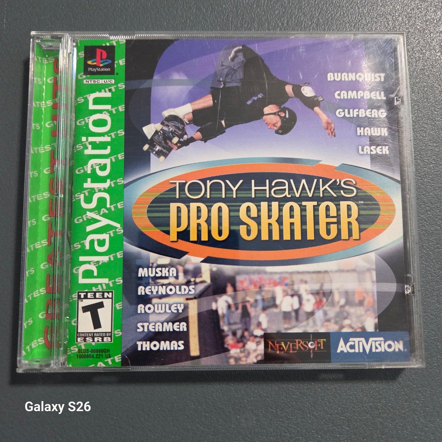 Tony hawks pro skater