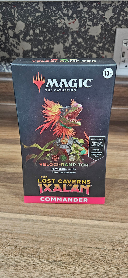 Lost Caverns of Ixalan Veloci-Raptor Commander Deck