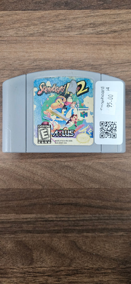 Snowboard Kids 2 N64 Cosmetic Flaws