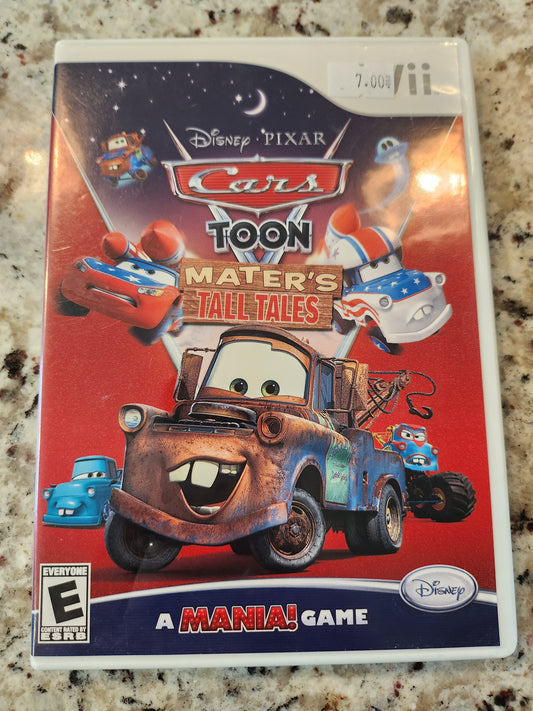 Cars toon maters tall tales wii