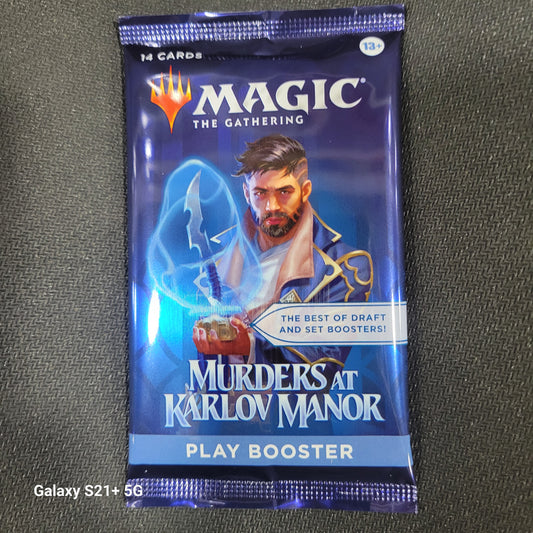 Magic Murders at the Karlov Manor play Booster