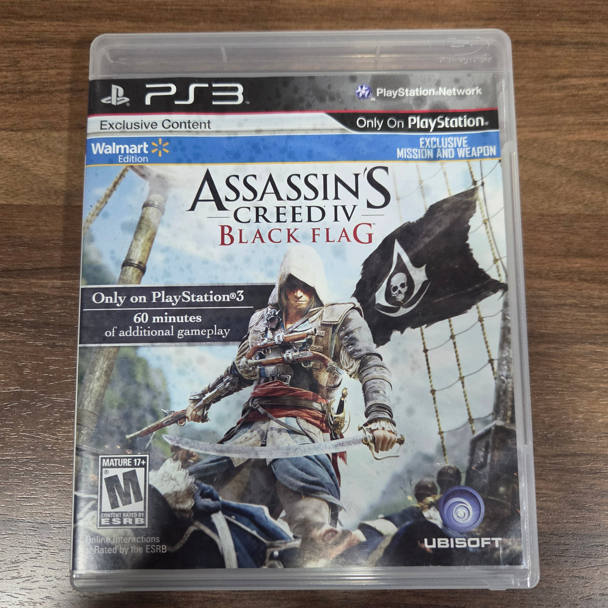 Assassins Creed IV (4) Black Flag Walmart Edition
