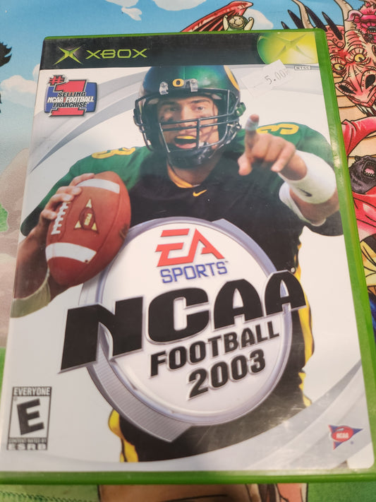 Ncaa football 2003 xbox