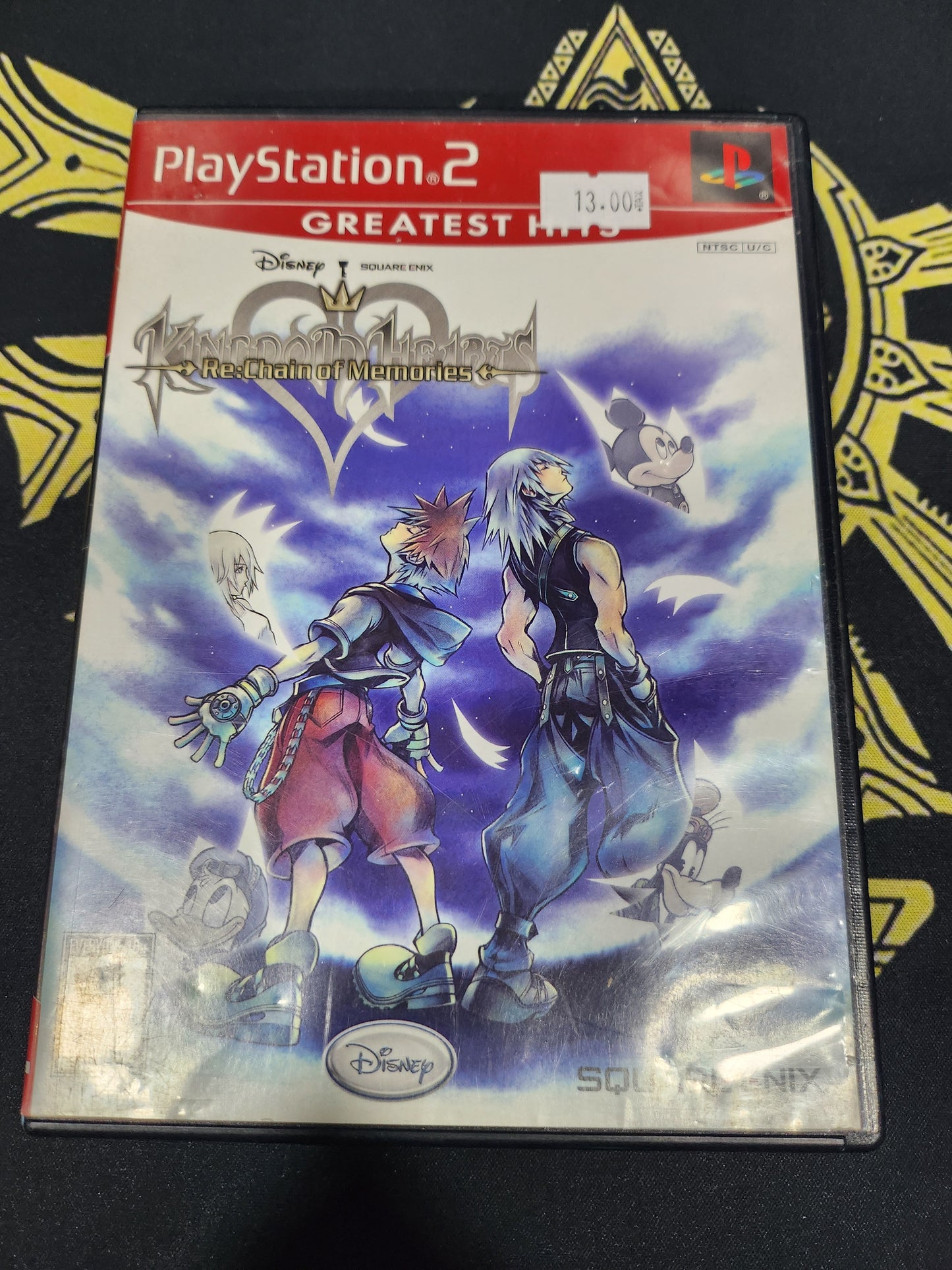 Kingdom hearts re:chain of memories greatest hits ps2