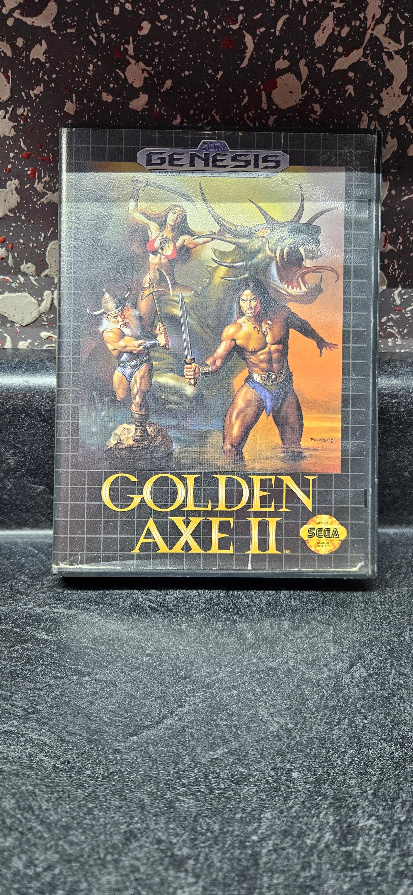 Golden Axe II Sega CIB