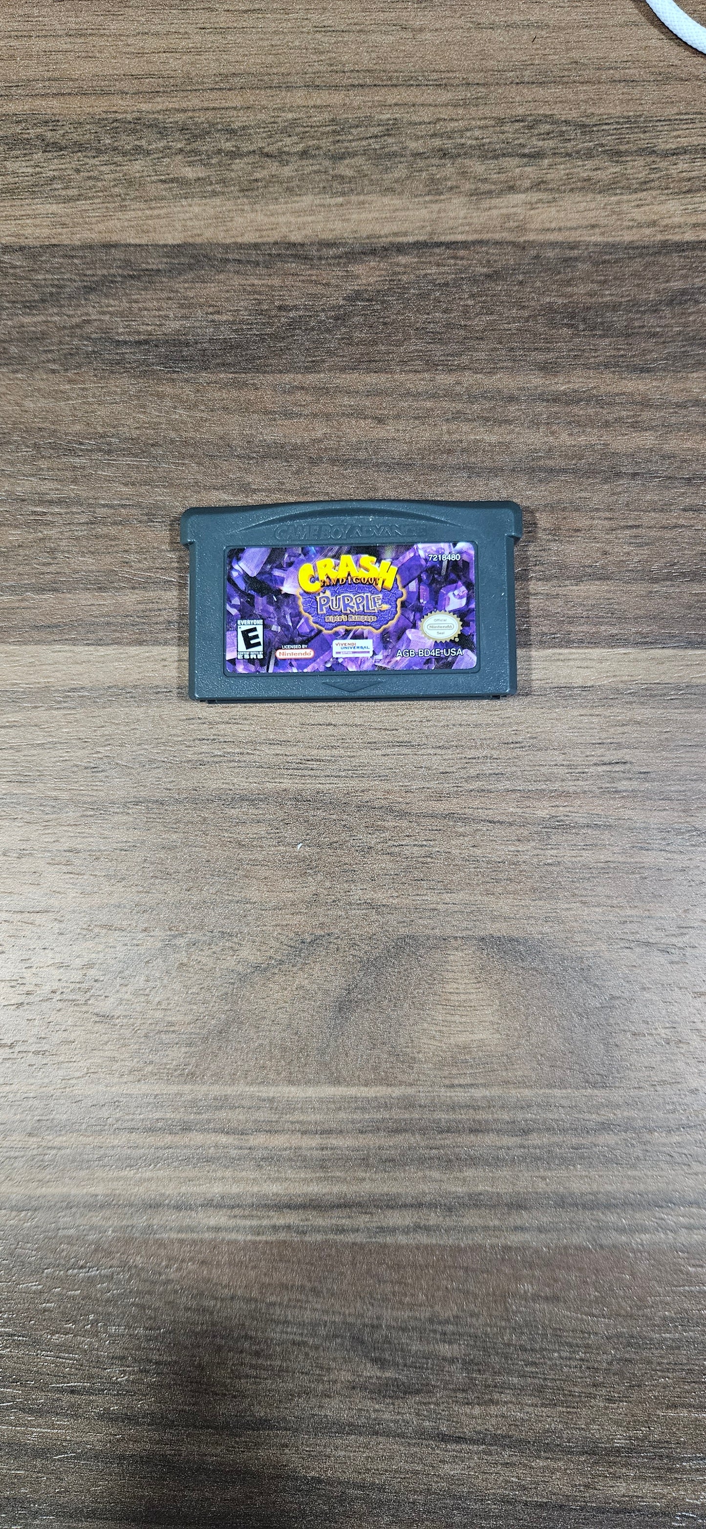 Crash Bandicoot Purple Ripto's Rampage (GBA)