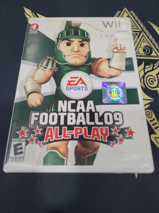 Ncaa football 09 all play wii