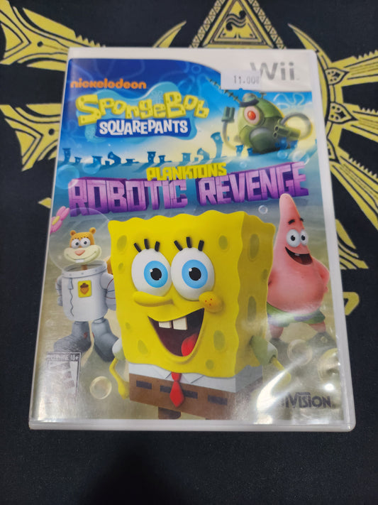 Spongebob squarepants plankton robotic revenge wii