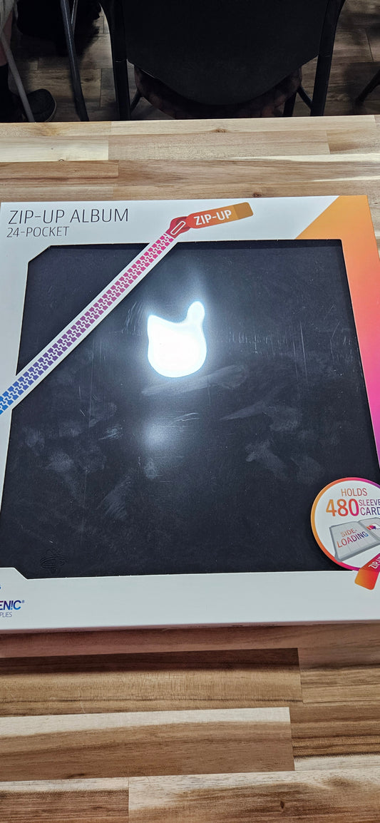 Gamegenics 24 Pocket Binder Black