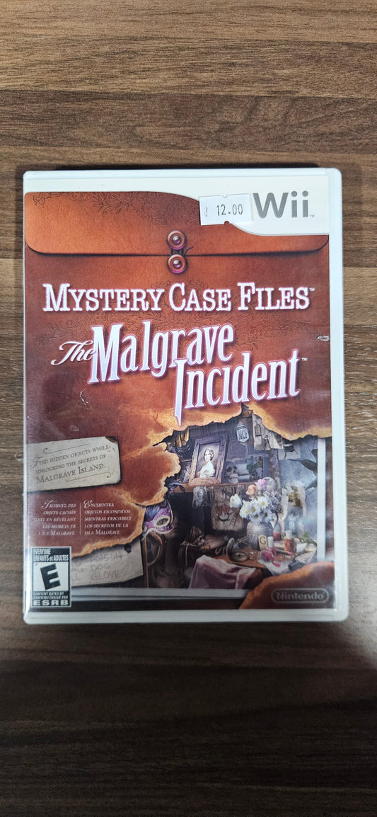 Mystery Caee Files the Malgrave Incident