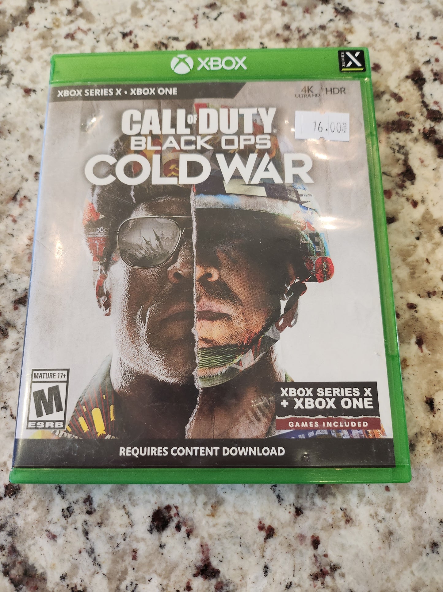 Call of duty black ops cold war xbox x