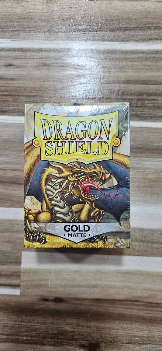 Dragon Shield Sleeves Gold 100 ct