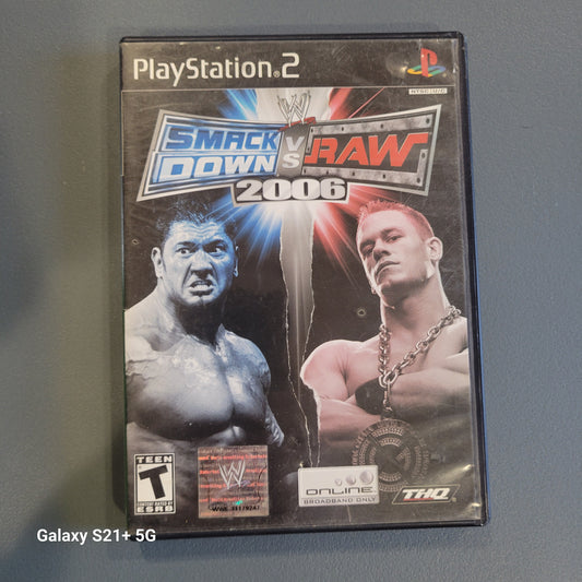Smack down vs raw 2006 ps2