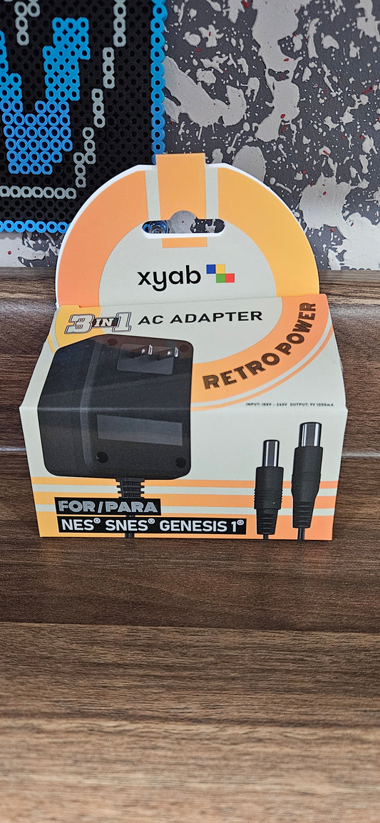 xyab 3 in 1 AC Adapter NES/SNES/Genesis 1