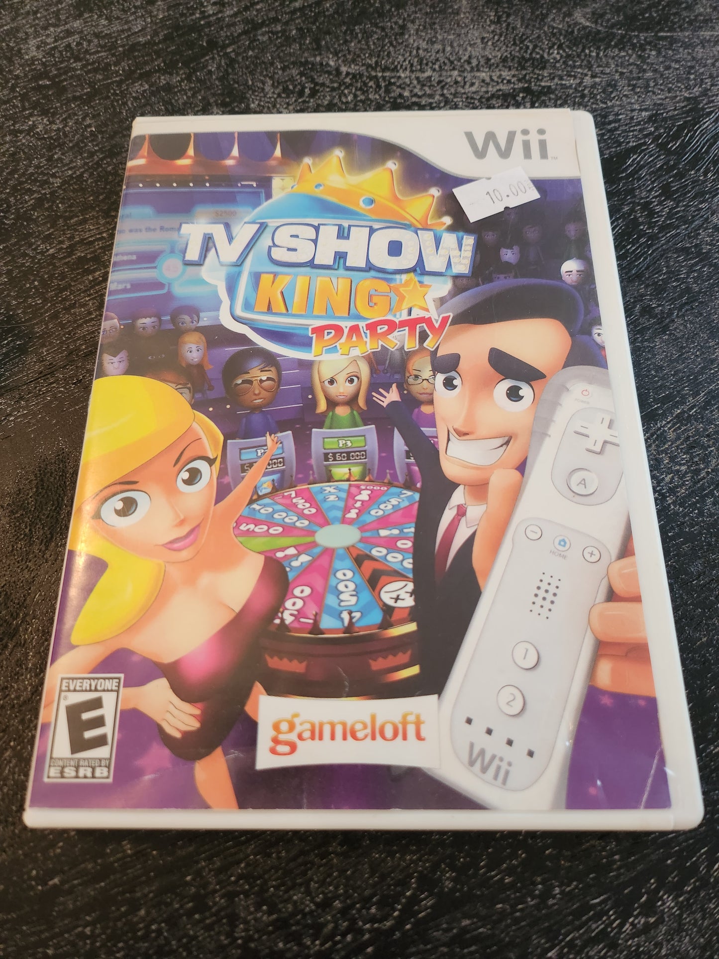 Tv show king party wii