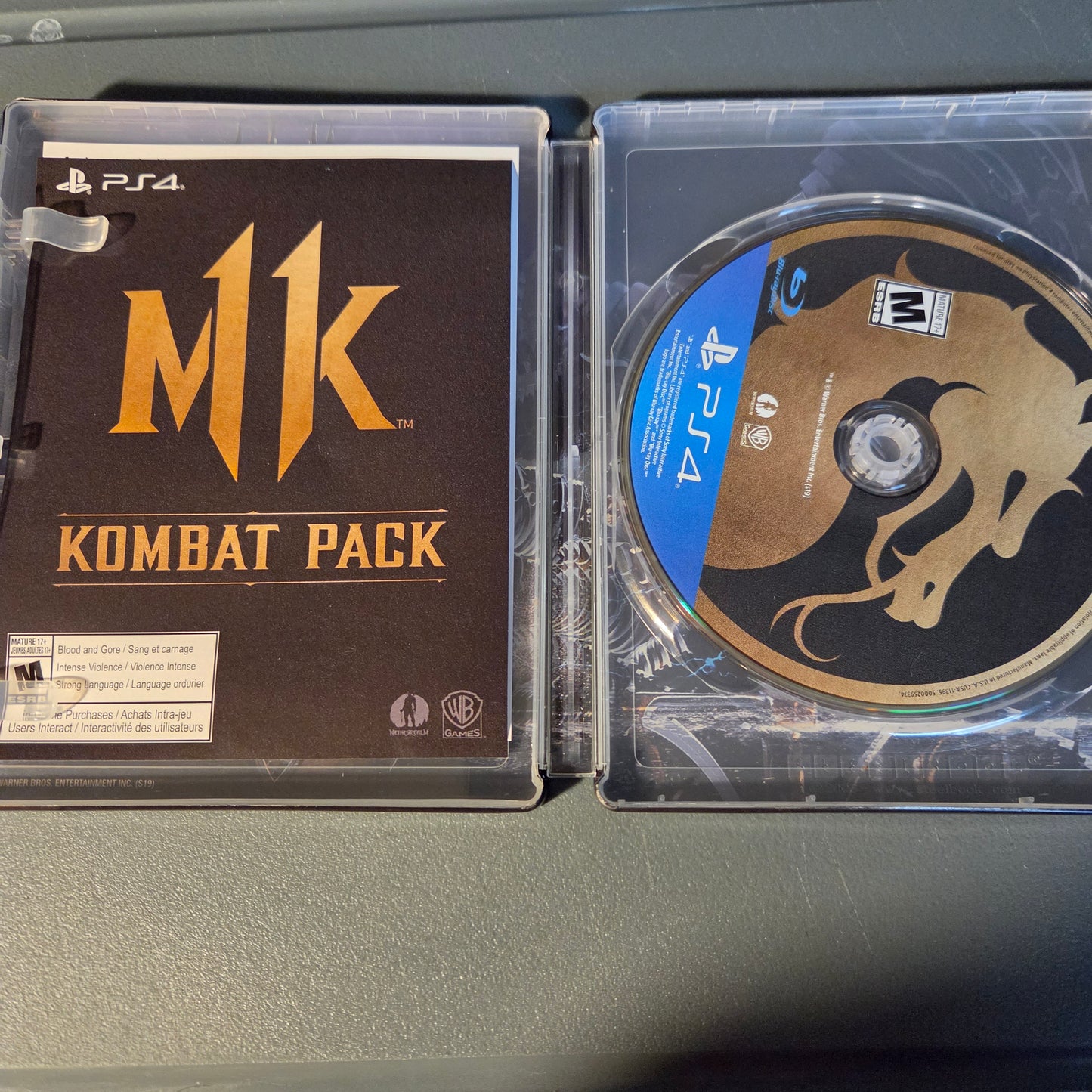 Mortal Kombat 2 Premium Edition metal case