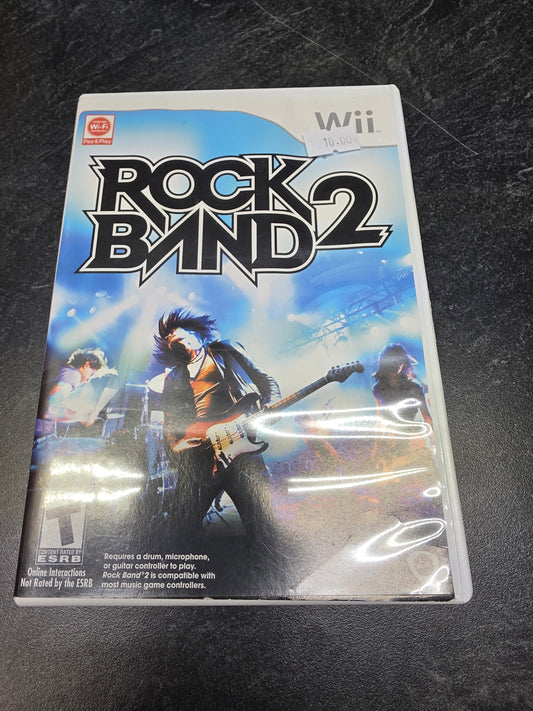 Rock band 2 wii