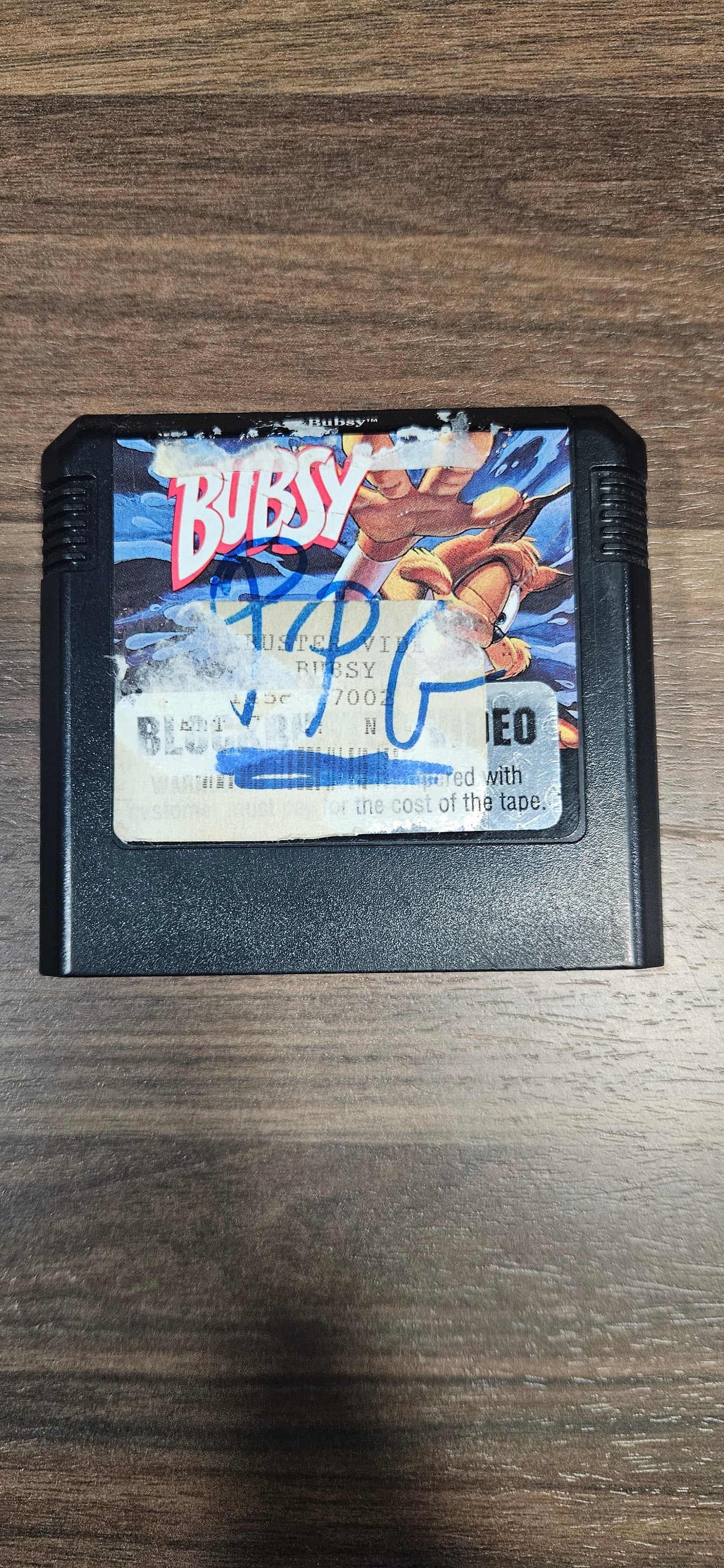 Bubsy genesis Cosmetic Flaws