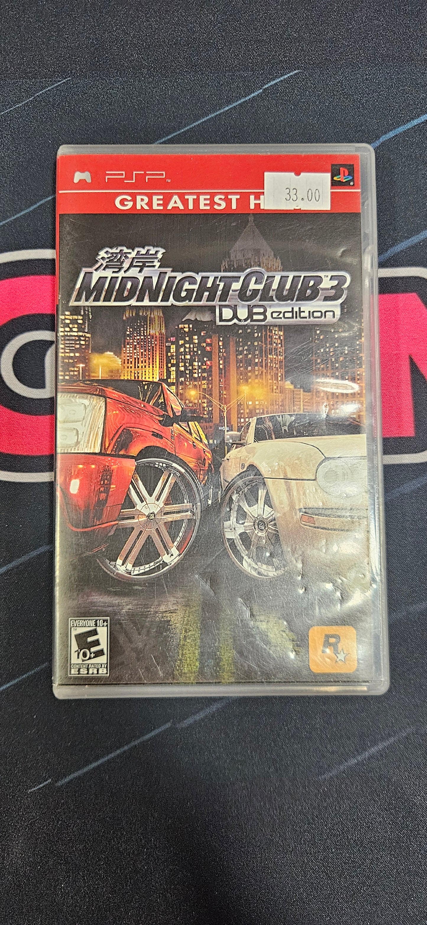 Midnight Club 3 Dub Edition Greatest Hits PSP