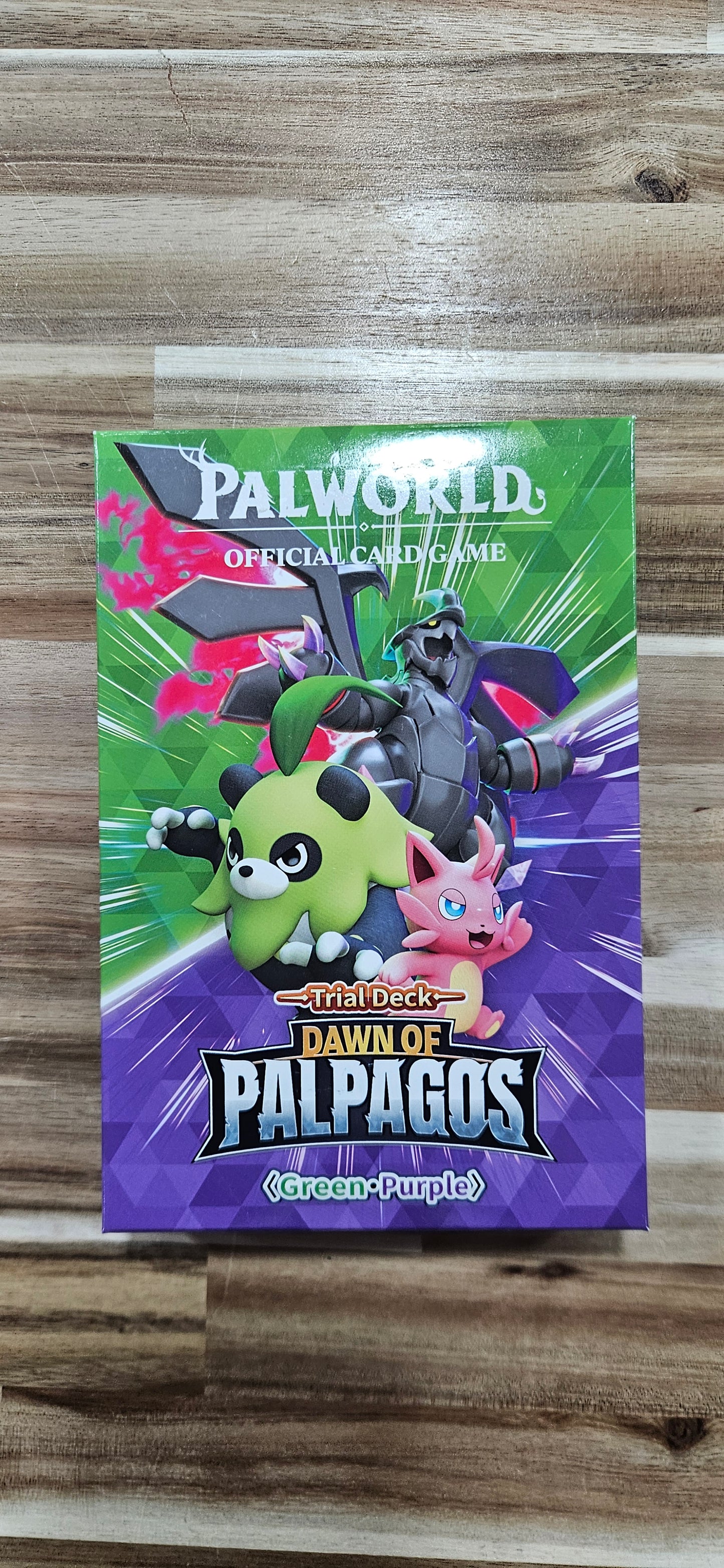 Palworld Dawn of Palpagos Trial Deck Green-Purple