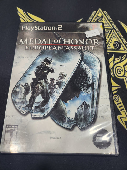 Medal of honor European assault ps2