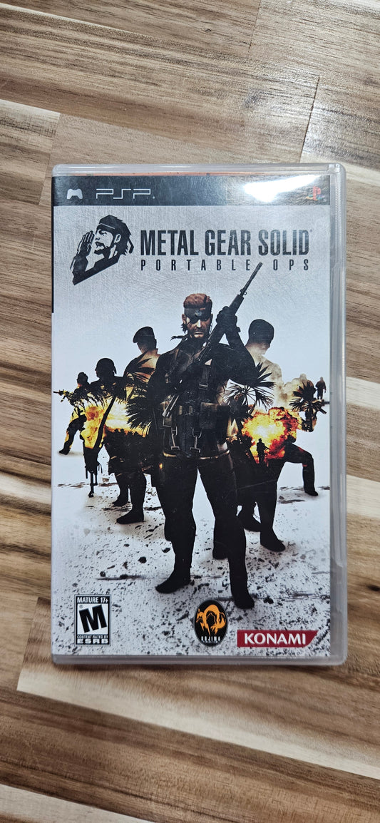 Metal Gear Solid Portable Ops