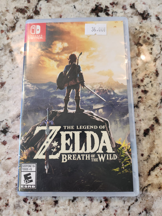 The legend of zelda breath of the wild switch