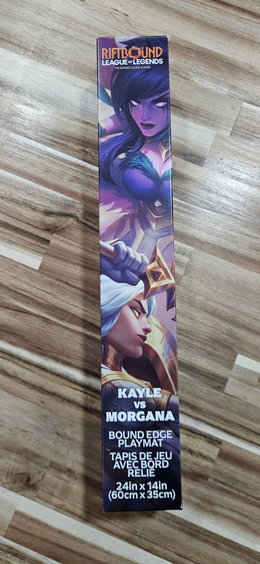 League of Legends Riftbound Playmat Kayle vs Morgana