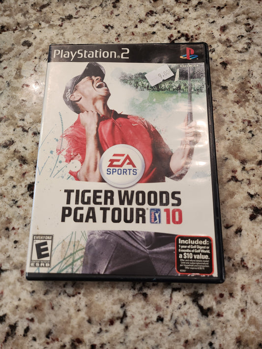 Tiger woods pga tour 10 ps2