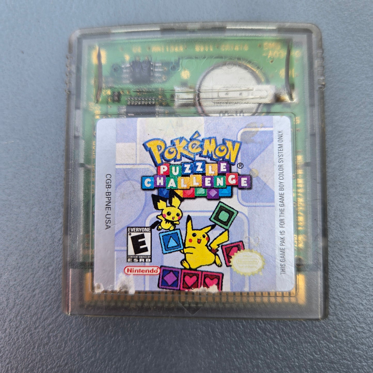 Pokémon puzzle Challenge GBC (loose game)