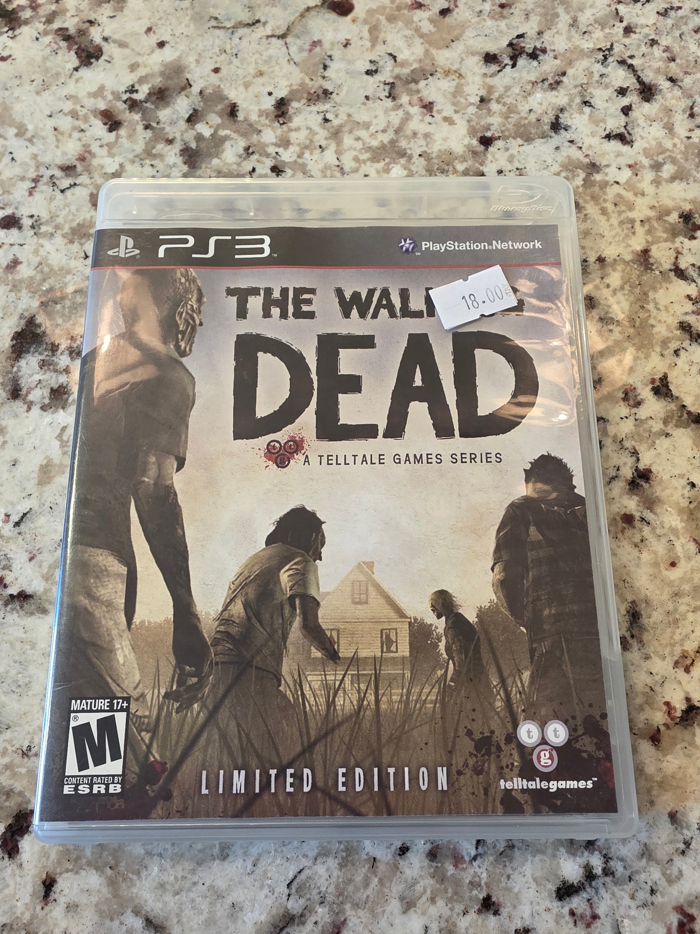 The walking dead limited edition ps3