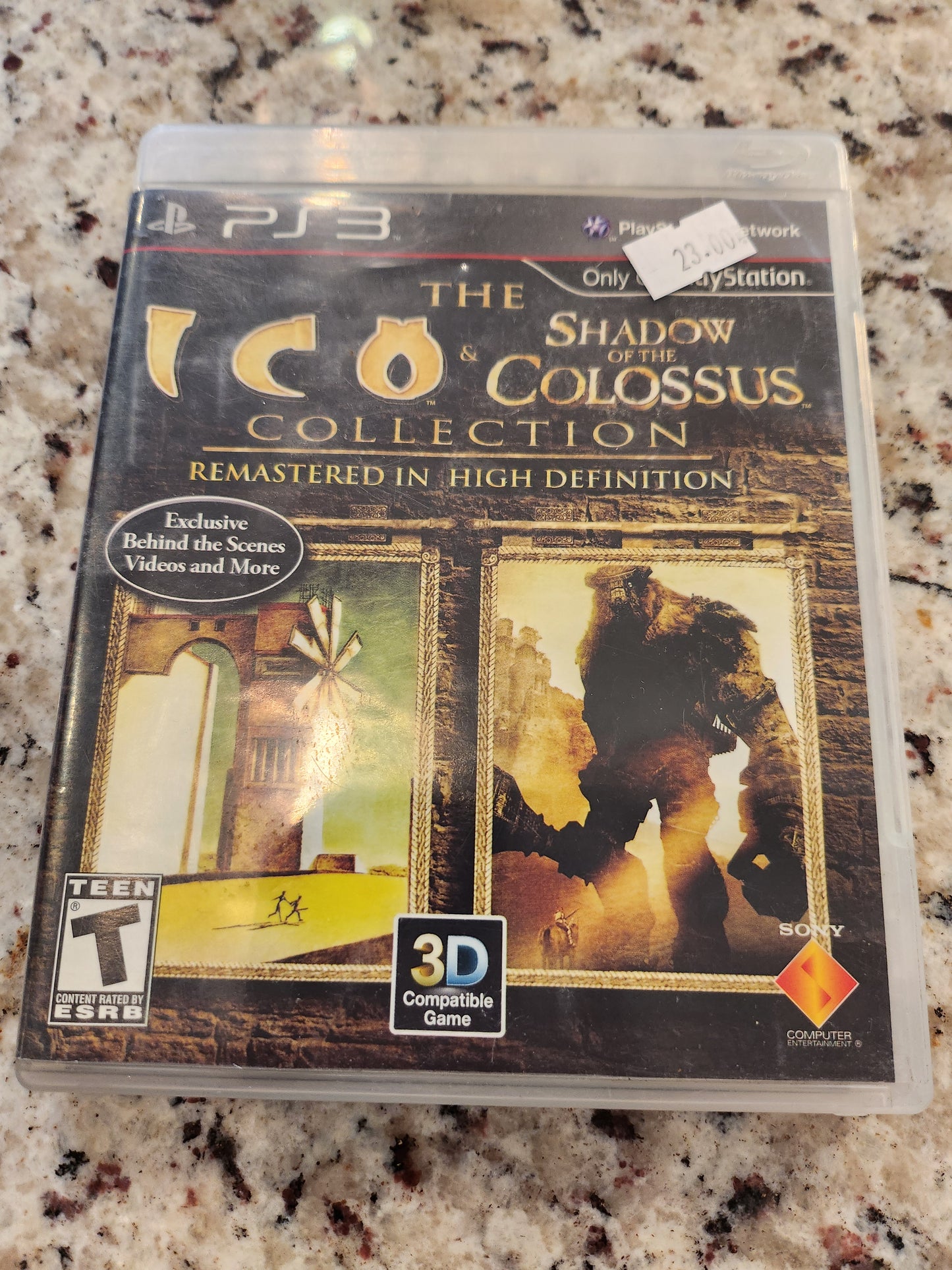 The ico & shadow of colossus collection ps3