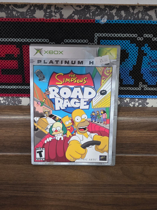 The simpsons road rage platinum hits xbox