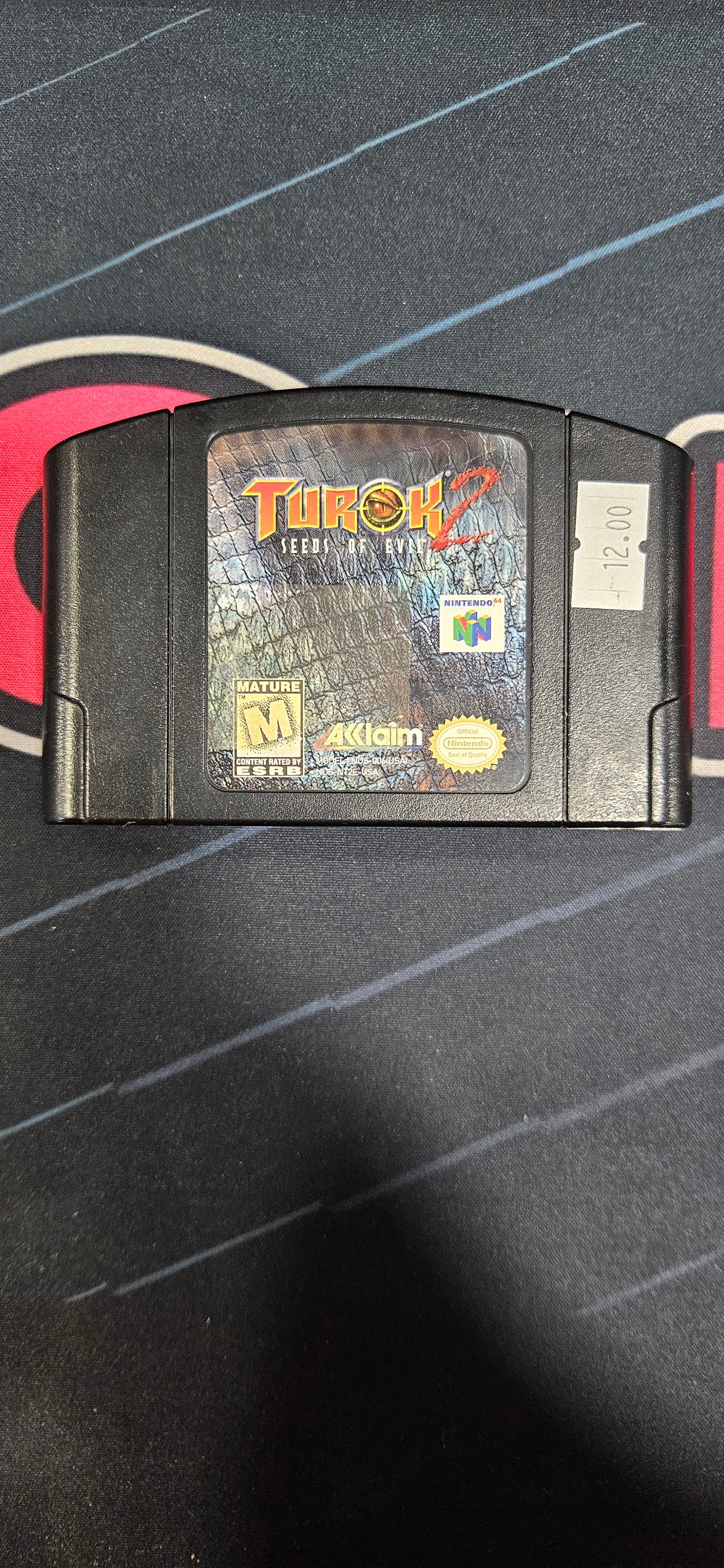 Turok 2 Seeds of Evil Black Cart