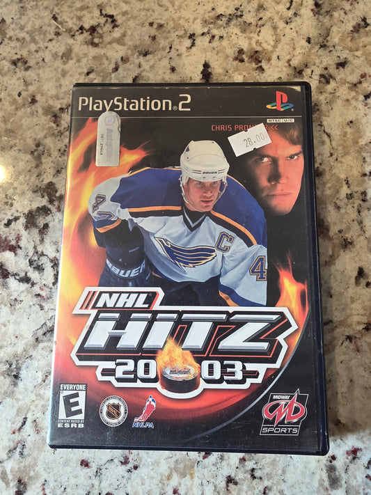 Nhl hitz 2003 ps2