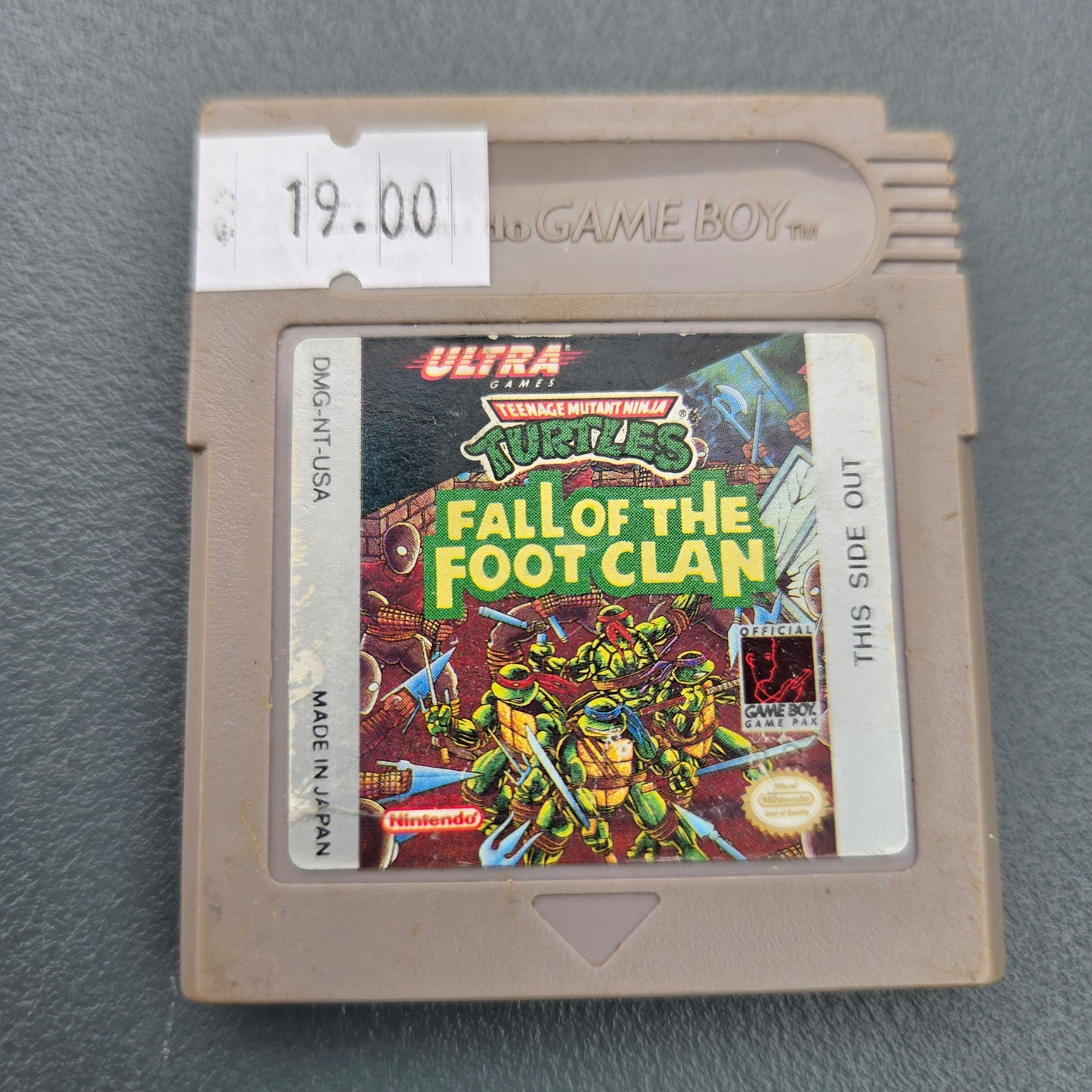 Teenage mutant ninja turtles Fall of the foot  Clan GB
