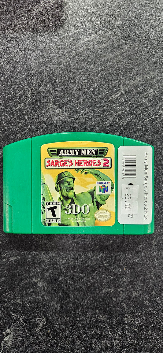 Army Men Sarge's Heroes 2 cosmetic flaws